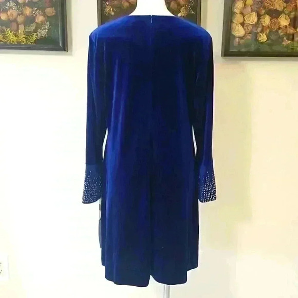 Calvin Klein Velvet Dress - Picture 5 of 15